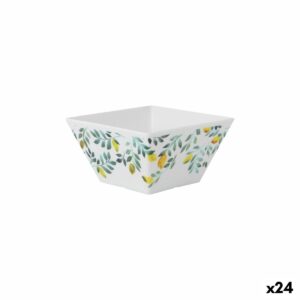 Ciotola per Aperitivi La Mediterránea Limone 13 x 13 x 7 cm (24 Unità)
