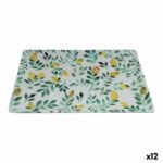 Vassoio per aperitivi La Mediterránea Limone 30 x 20 x 2,5 cm (12 Unità)