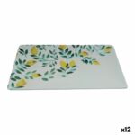 Vassoio per aperitivi La Mediterránea Limone 25 x 15 x 2 cm (12 Unità)