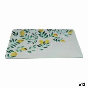 Vassoio per aperitivi La Mediterránea Limone 25 x 15 x 2 cm (12 Unità)