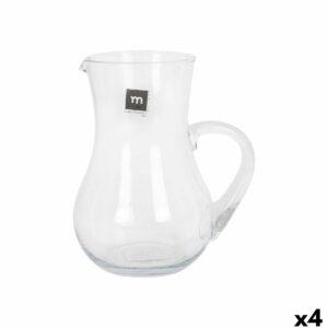 Brocca La Mediterránea Lombardia Vetro 1,5 L (4 Unità)