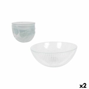 Set da Aperitivo Inde Peonia 375 ml 13 x 5 cm 6 Pezzi (2 Unità)