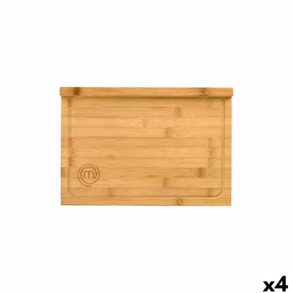 Tagliere MasterChef ENCIMERA 38,5 x 26,5 x 1,5 cm + 2 cm (4 Unità)