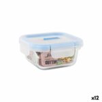 Porta pranzo Ermetico Quttin Boho Trasparente 0,3 L (12 Unità)