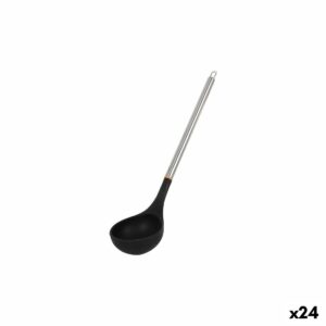 Mestolo La Mediterránea Silicone Acciaio inossidabile 32 cm (24 Unità)