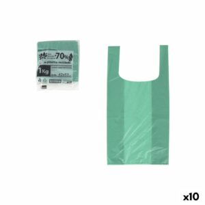 Borsa Multi-uso Inde Verde 42 x 53 cm (10 Unità)