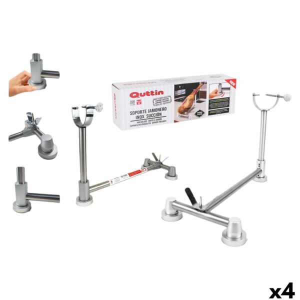 Porta prosciutto Quttin INOX 50 x 22 x 32 cm (4 Unità)