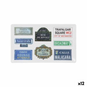 Vassoio Korio 25 x 15 x 2 cm 12 Unità