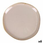 Piatto da pranzo Duomo Beige Ø 28 cm (6 Unità)