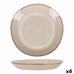 Piatto Fondo Duomo Beige Ø 23 cm (6 Unità)