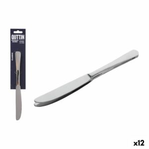 Set di Coltelli Quttin Classic Argentato Acciaio inossidabile 21,6 x 1,8 cm 2 Pezzi (12 Unità)