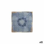 Piatto da Dolce La Mediterránea Aelia 18 x 18 x 2 cm (12 Unità)