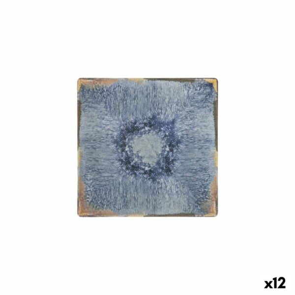 Piatto da Dolce La Mediterránea Aelia 18 x 18 x 2 cm (12 Unità)