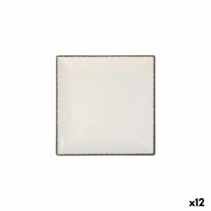 Piatto da Dolce La Mediterránea Anllo 18 x 18 x 2 cm (12 Unità)