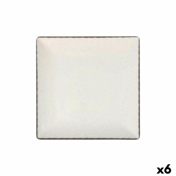 Piatto da pranzo La Mediterránea Anllo 24 x 24 x 2 cm (6 Unità)