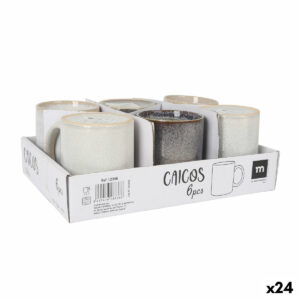 Tazza Mug La Mediterránea Caicos Rettangolare 300 ml (24 Unità)
