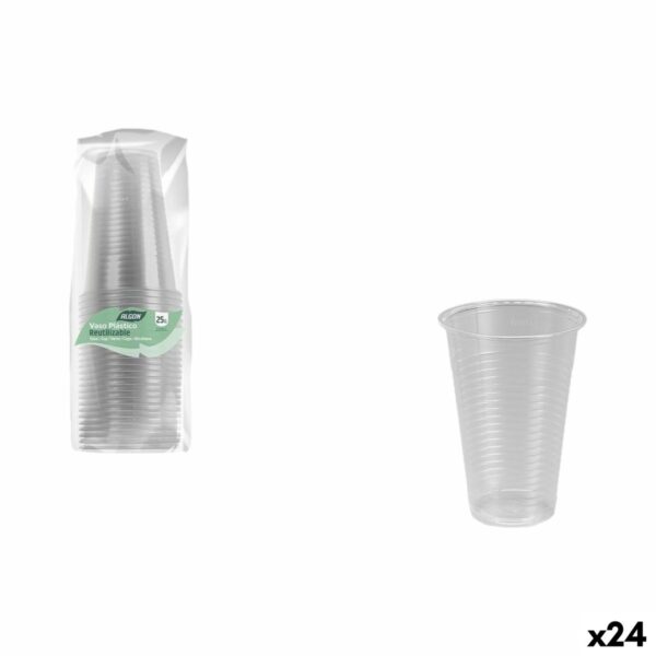 Set di Bicchieri Algon 220 ml 25 Pezzi (24 Unità)