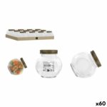 Barattolo di Vetro La Mediterránea WOOD 180 ml (60 Unità)