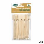 Stuzzicadenti in Bambù Algon Bambù 50 Pezzi (24 Unità)