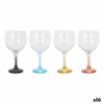 Set di Bicchieri LAV 645 ml 9,4 x 20 cm 4 Pezzi (16 Unità)