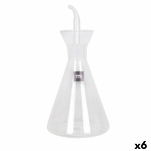 Oliera La Mediterránea Iraia Trasparente Vetro Borosilicato 500 ml (6 Unità)