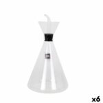 Oliera La Mediterránea Iraia Trasparente Vetro Borosilicato 1 L (6 Unità)