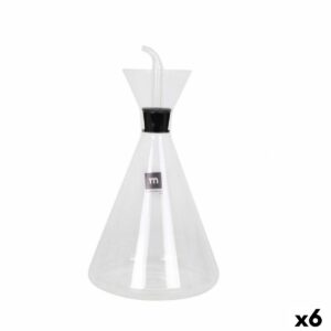 Oliera La Mediterránea Iraia Trasparente Vetro Borosilicato 1 L (6 Unità)