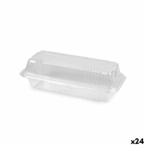 Vassoi Riutilizzabili per Alimenti Algon OPS 22 x 11 x 7 cm (3 Pezzi) (24 Unità)