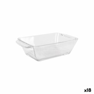 Set da Aperitivo Arcoglass Anubis Vetro Rettangolare 4 Pezzi (18 Unità)