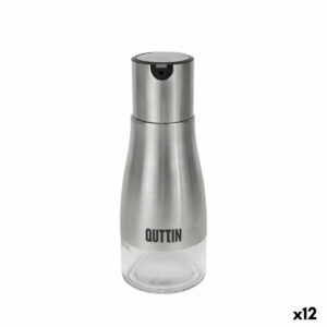 Oliera Quttin Trasparente Argentato Acciaio inossidabile 0,32 L (12 Unità)