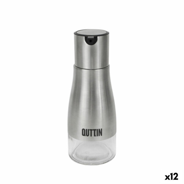 Oliera Quttin Trasparente Argentato Acciaio inossidabile 0,32 L (12 Unità)