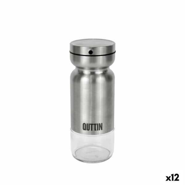 Oliera Quttin Trasparente Argentato Acciaio inossidabile 0,36 L (12 Unità)
