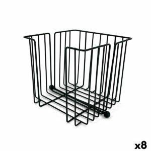 Portatovagliolo My Bar Nero Metallo 19 x 19 x 18 cm (8 Unità)