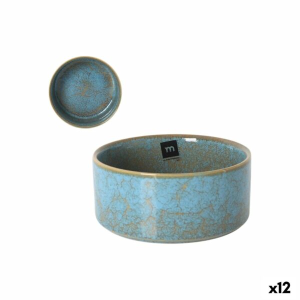 Ciotola La Mediterránea Scratch blue 15,6 x 6,8 cm (12 Unità)