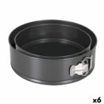 Stampo Removibile Quttin Nero 20 x 6,8+24 x 7 cm 2 Pezzi (6 Unità)