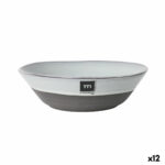 Piatto Fondo La Mediterránea Black clay