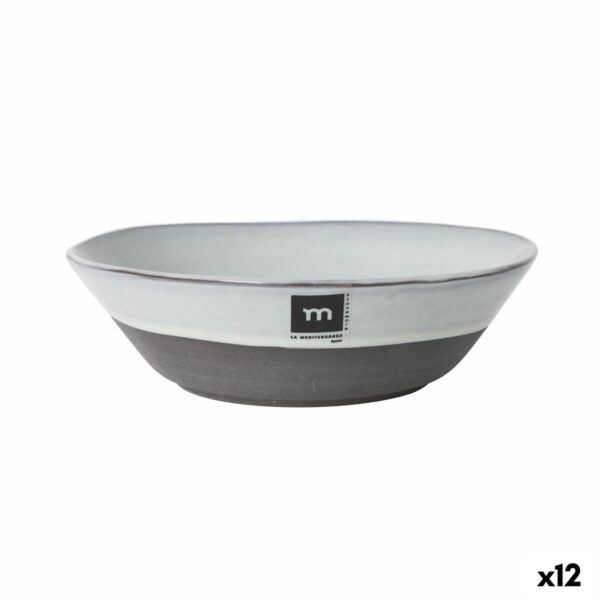 Piatto Fondo La Mediterránea Black clay