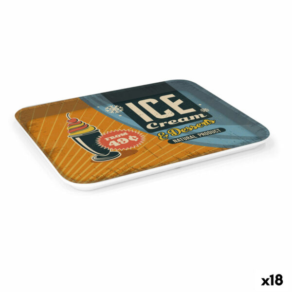 Vassoio La Mediterránea 27 x 21 cm (18 Unità)