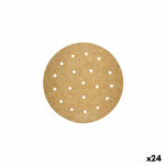 Carta per friggitrice ad aria Inde 20 cm (24 Unità)