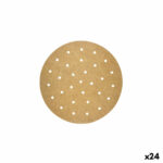 Carta per friggitrice ad aria Inde 23 cm (24 Unità)