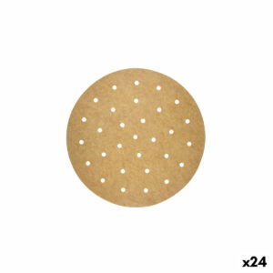 Carta per friggitrice ad aria Inde 23 cm (24 Unità)