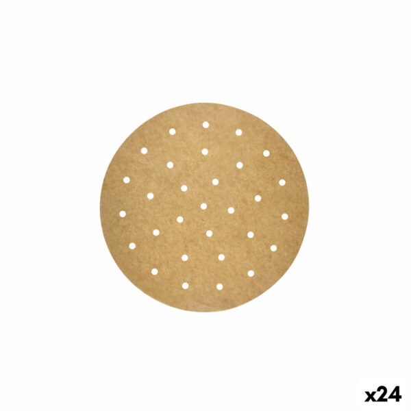Carta per friggitrice ad aria Inde 23 cm (24 Unità)