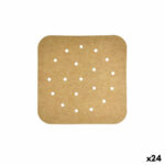 Carta per friggitrice ad aria Inde 20 cm (24 Unità)