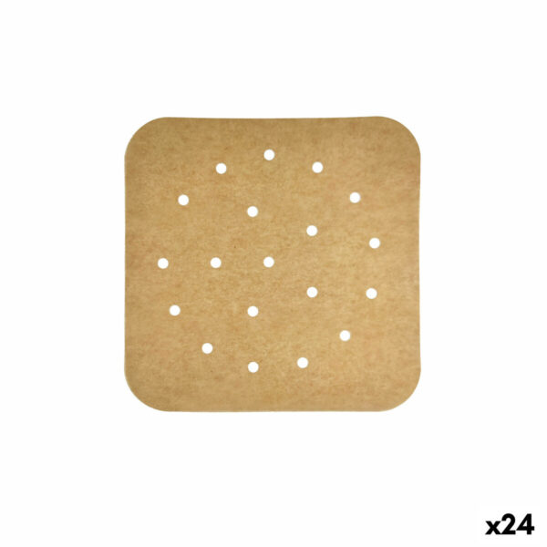 Carta per friggitrice ad aria Inde 20 cm (24 Unità)