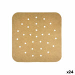 Carta per friggitrice ad aria Inde 23 cm (24 Unità)