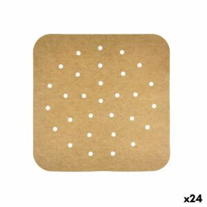 Carta per friggitrice ad aria Inde 23 cm (24 Unità)