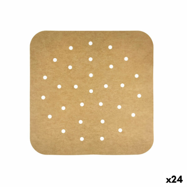 Carta per friggitrice ad aria Inde 23 cm (24 Unità)