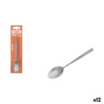 Set di Cucchiai Quttin LOUVRE Argentato 6 Pezzi 12 Unità