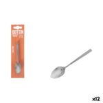 Set di Cucchiai Quttin LOUVRE Argentato 6 Pezzi 12 Unità