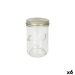 Vaso Le Parfait Wiss Trasparente Dorato 750 ml Ermetico (6 Unità)